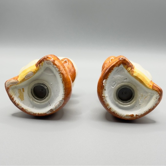 Vintage Bear Chef Salt & Pepper Shakers – Ceramic Pair with Stoppers - Picture 6 of 13